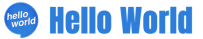 HelloWorld跨境电商助手 Logo